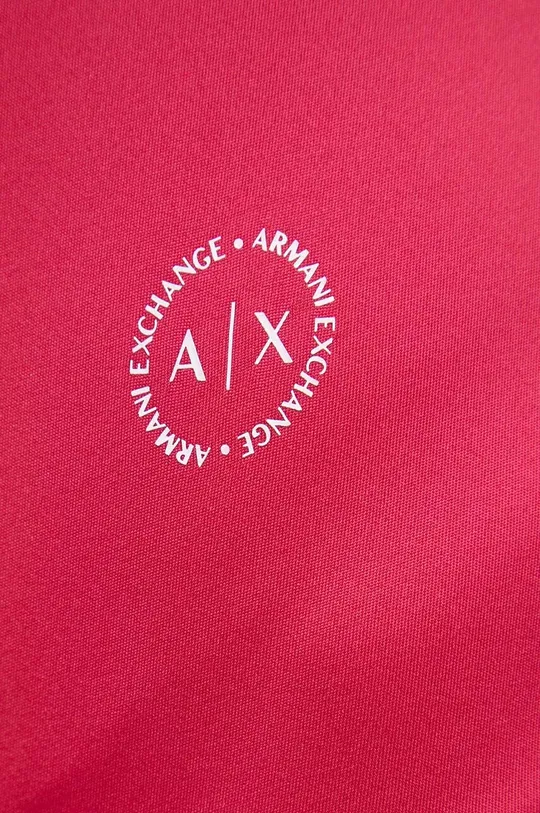 rózsaszín Armani Exchange egyrészes fürdőruha