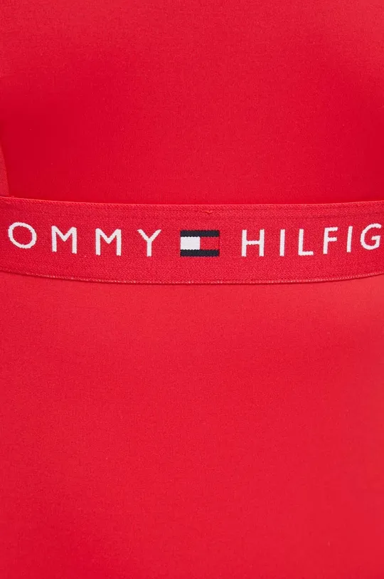 czerwony Tommy Hilfiger jednoczęściowy strój kąpielowy