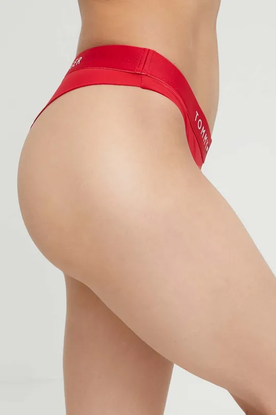 Bikini brazilian Tommy Hilfiger κόκκινο