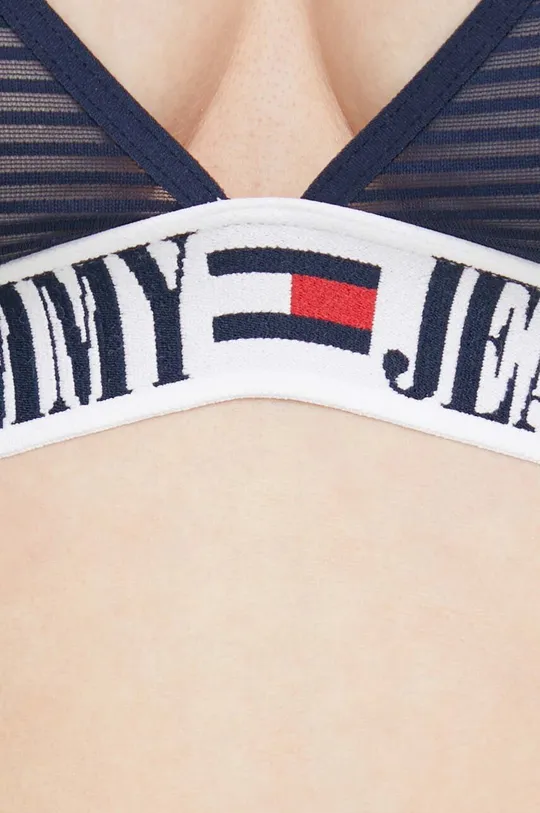 Tommy Jeans biustonosz Materiał 1: 90 % Poliamid, 10 % Elastan, Materiał 2: 42 % Poliamid, 35 % Bawełna, 17 % Poliester, 6 % Elastan