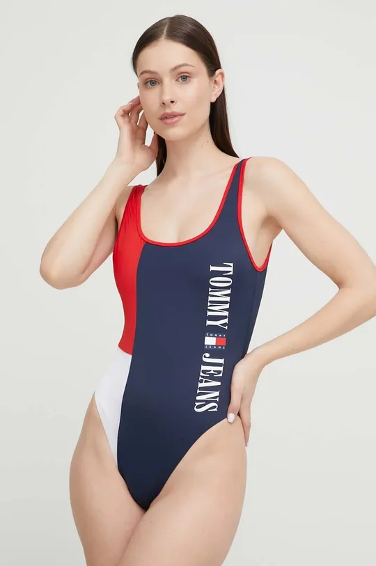 mornarsko plava Jednodijelni kupaći kostim Tommy Jeans Ženski