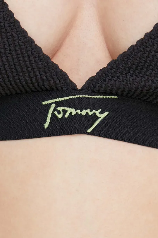 czarny Tommy Jeans biustonosz kąpielowy
