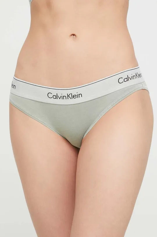 zielony Calvin Klein Underwear figi Damski