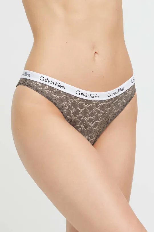 πράσινο Brazilian στρινγκ Calvin Klein Underwear Γυναικεία