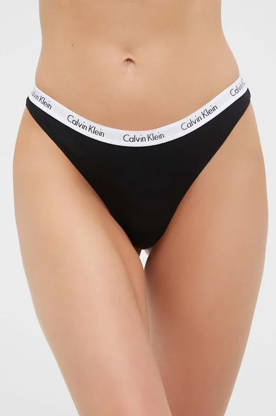 Calvin Klein Underwear stringi 5-pack pomarańczowy
