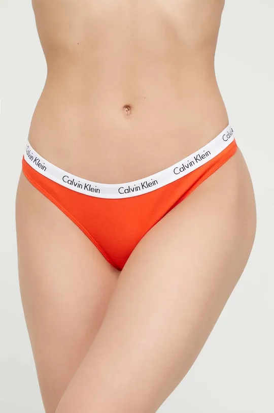 Tangice Calvin Klein Underwear 5-pack 90 % Bombaž, 10 % Elastan