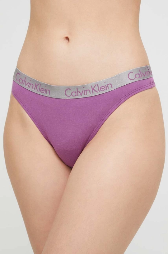 μωβ Στρινγκ Calvin Klein Underwear Γυναικεία