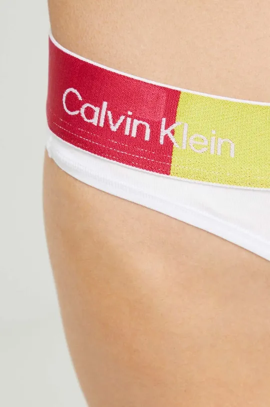 білий Стринги Calvin Klein Underwear