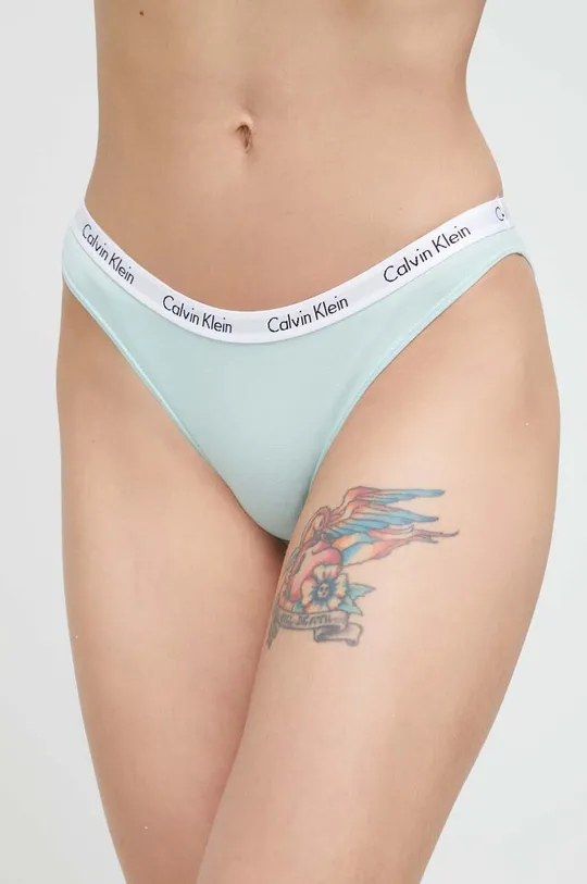 turkusowy Calvin Klein Underwear figi Damski
