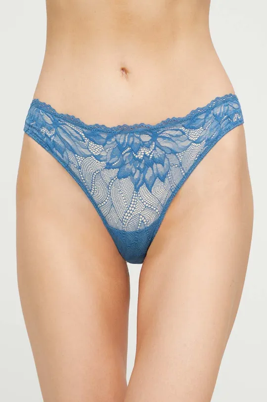modra Tangice Calvin Klein Underwear Ženski