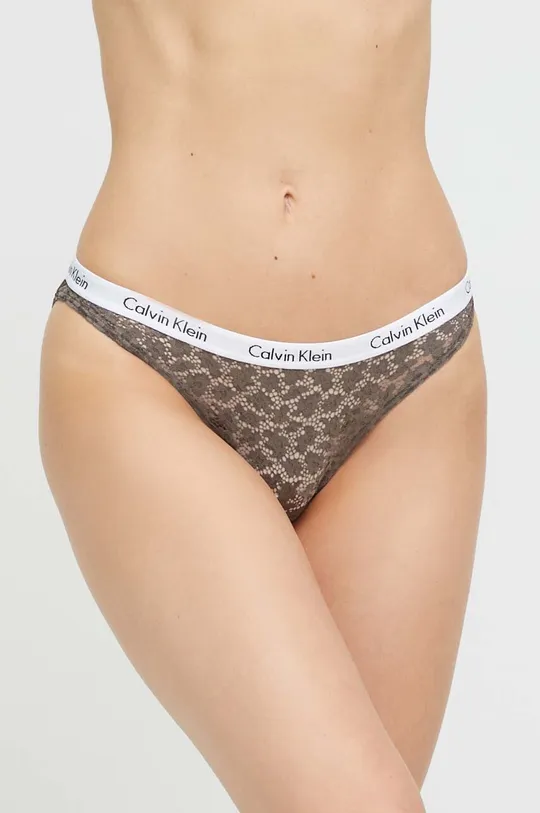 zelena Spodnjice Calvin Klein Underwear Ženski