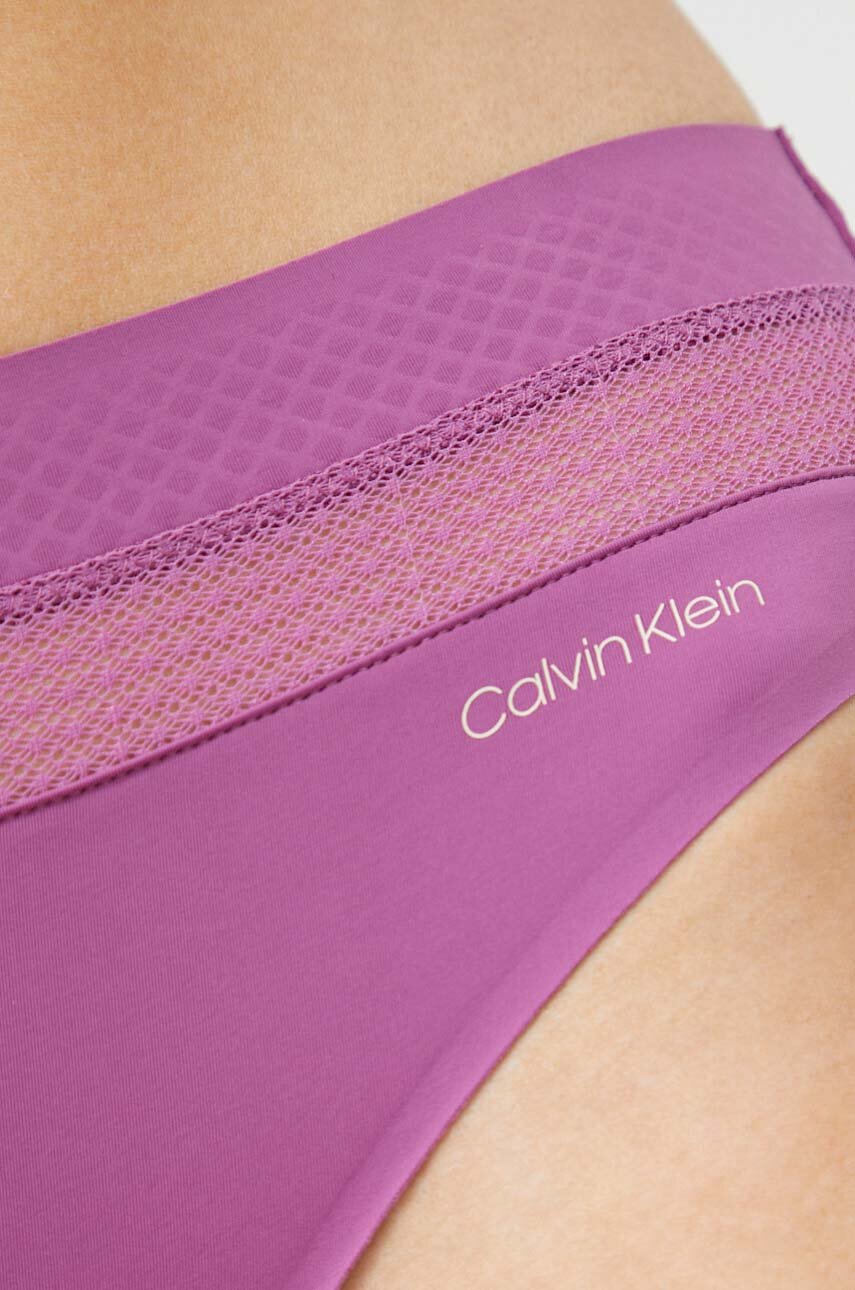 Σλιπ Calvin Klein Underwear χρώμα μοβ ANSWEAR.gr