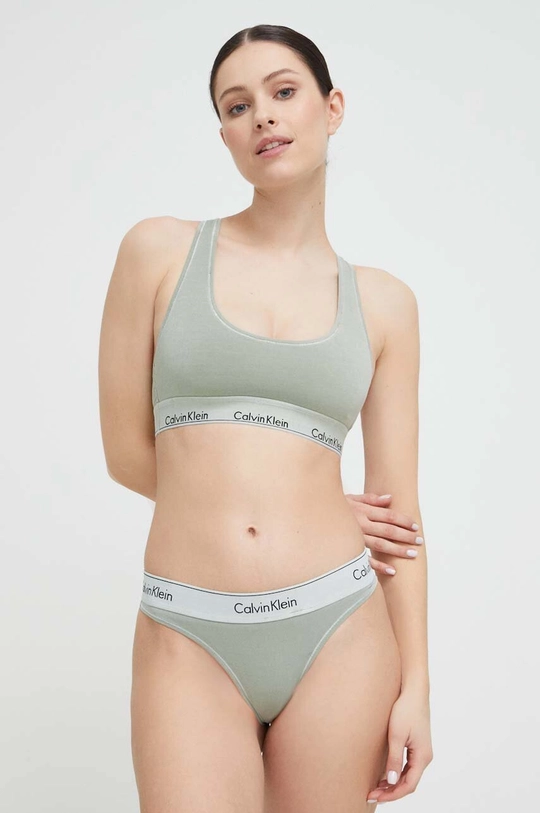 Бюстгальтер Calvin Klein Underwear зелёный