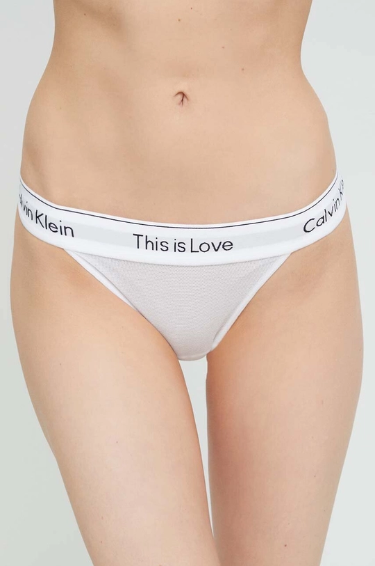 biela Nohavičky Calvin Klein Underwear Dámsky