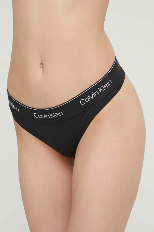 μαύρο Brazilian στρινγκ Calvin Klein Underwear Γυναικεία