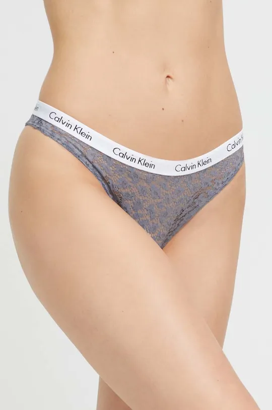 többszínű Calvin Klein Underwear brazil bugyi 3 db Női
