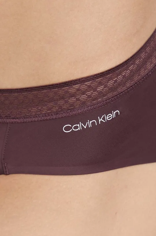 burgundia Calvin Klein Underwear bugyi