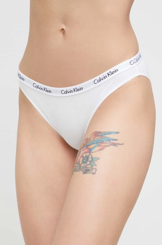 πολύχρωμο Σλιπ Calvin Klein Underwear 3-pack Γυναικεία