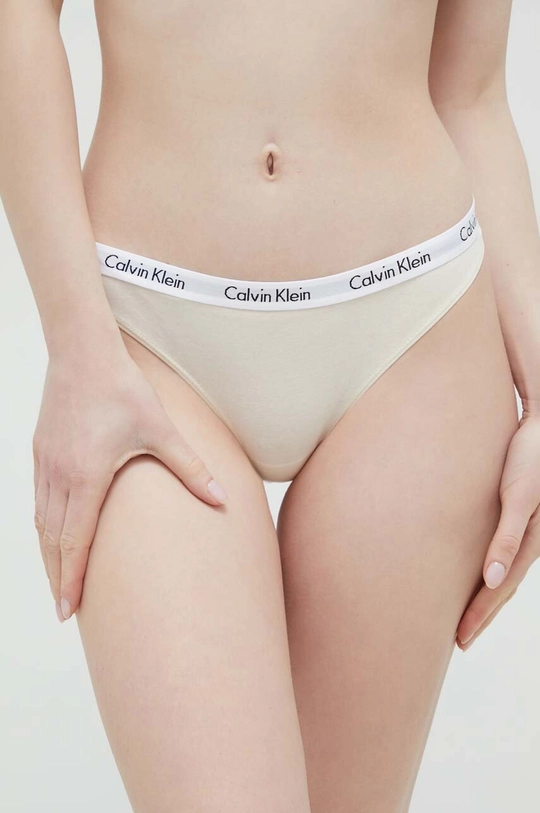 Calvin Klein Underwear figi 3-pack 90 % Bawełna, 10 % Elastan