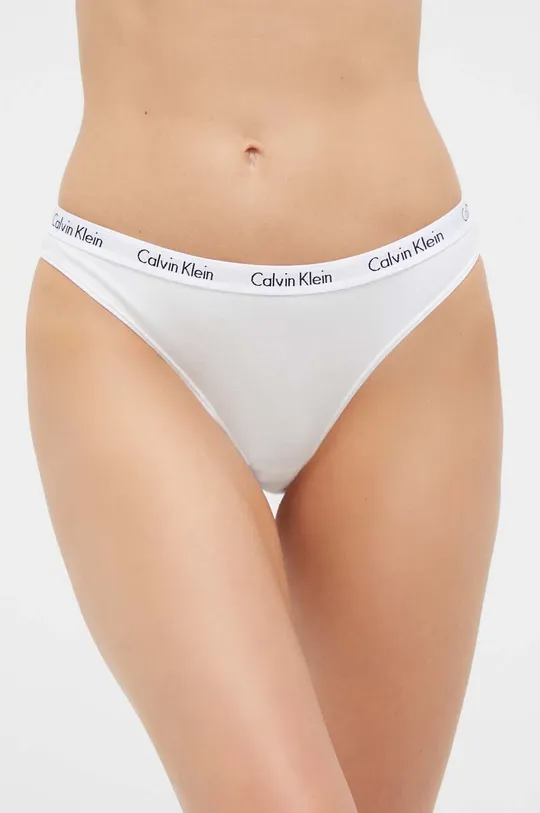oranžová Nohavičky Calvin Klein Underwear 5-pak