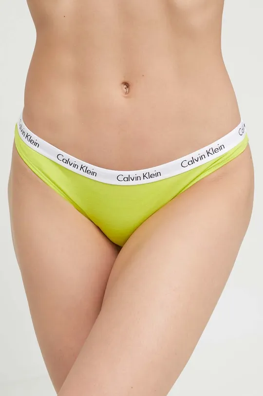 πολύχρωμο Σλιπ Calvin Klein Underwear 5-pack Γυναικεία