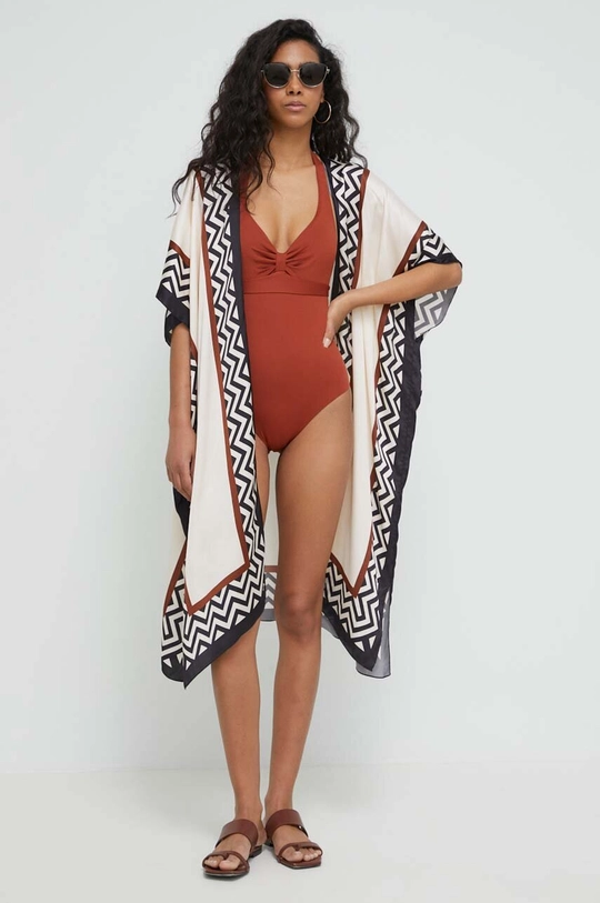 Enodelne kopalke Max Mara Beachwear  90 % Poliamid, 10 % Elastan