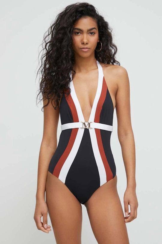 črna Enodelne kopalke Max Mara Beachwear Ženski