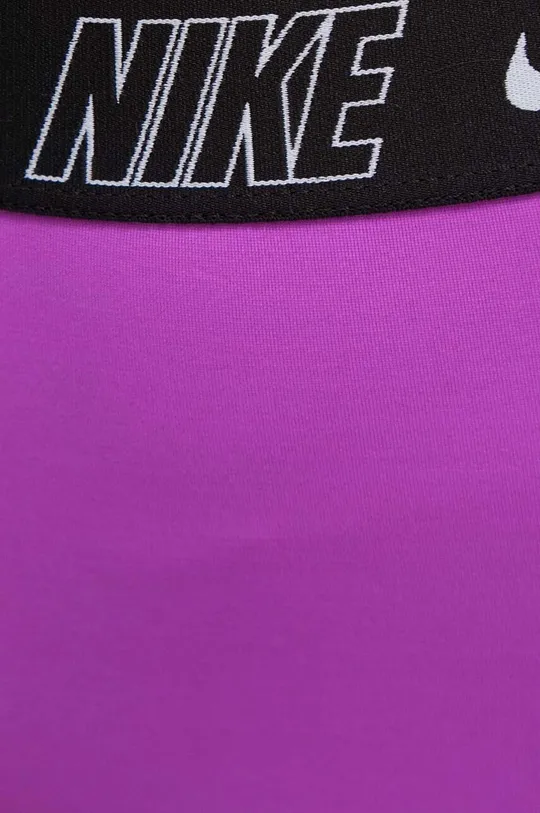 fioletowy Nike szorty kąpielowe Logo Tape