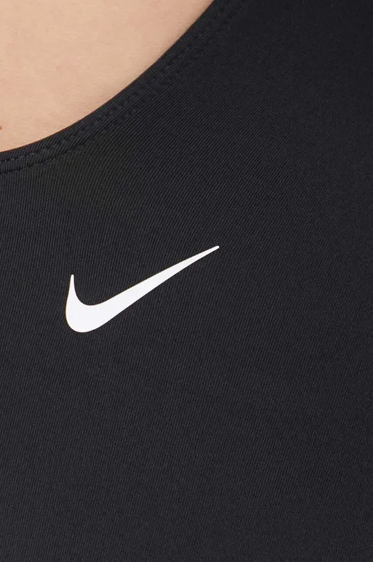 fekete Nike egyrészes fürdőruha Multi Logo