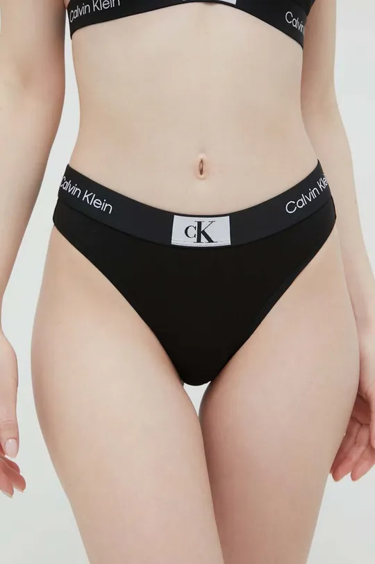 czarny Calvin Klein Underwear figi Damski