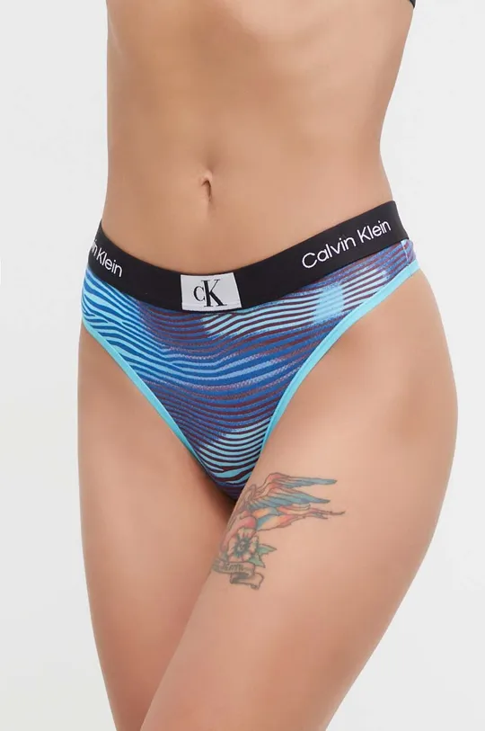τιρκουάζ Στρινγκ Calvin Klein Underwear Γυναικεία