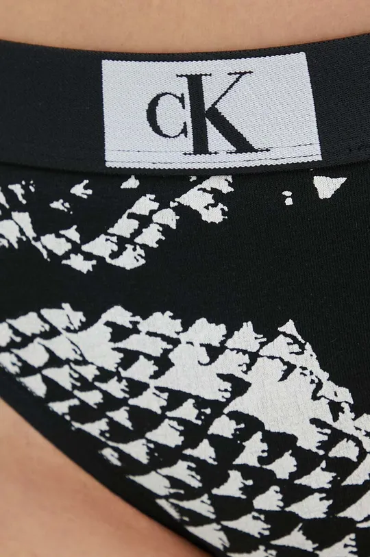 čierna Tangá Calvin Klein Underwear