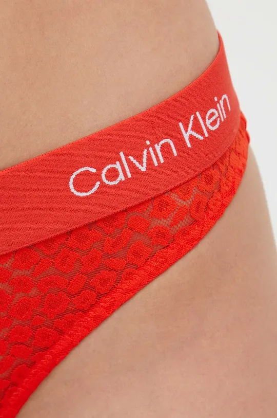 Στρινγκ Calvin Klein Underwear  Κύριο υλικό: 90% Πολυαμίδη, 10% Σπαντέξ
