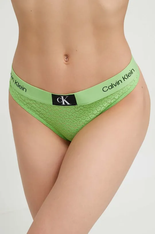 zelena Tangice Calvin Klein Underwear Ženski