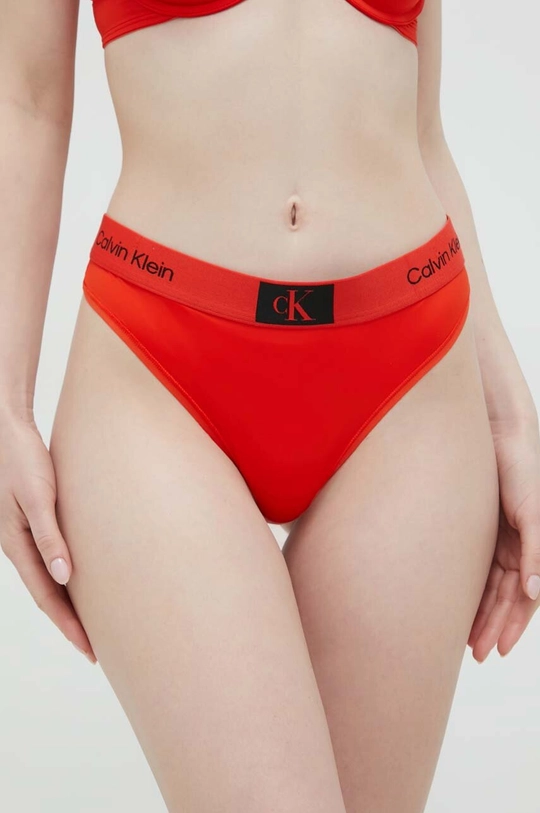 κόκκινο Στρινγκ Calvin Klein Underwear Γυναικεία