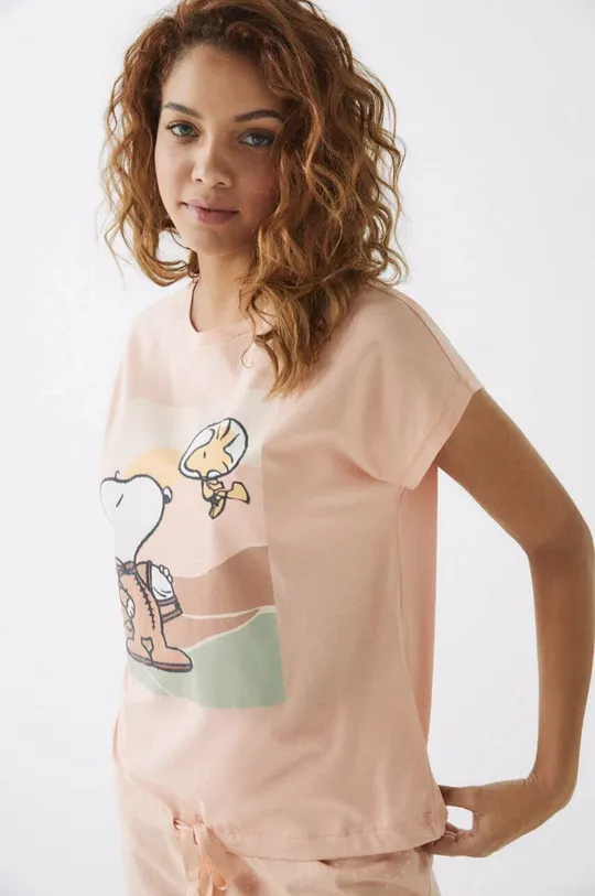Pamučna pidžama women'secret Snoopy šarena