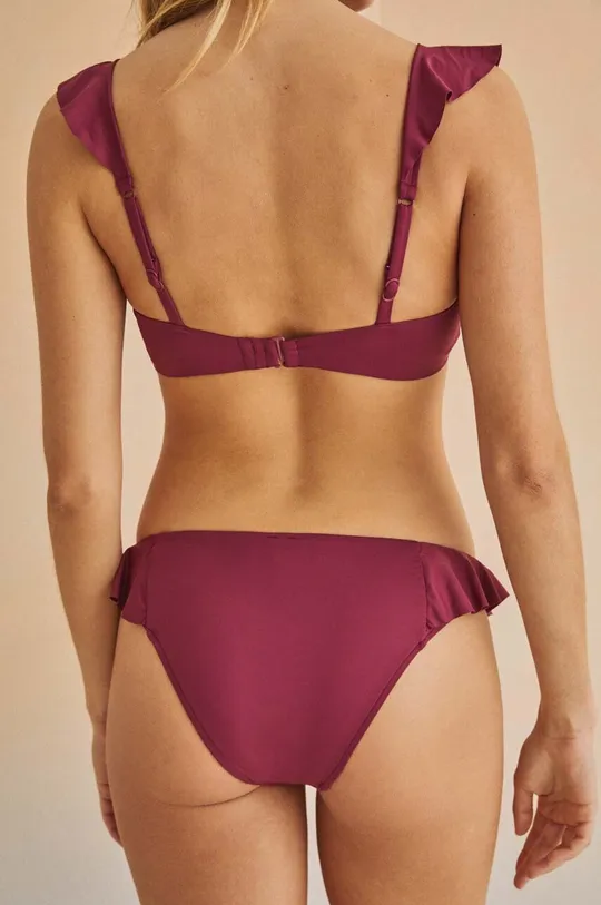 burgundia women'secret bikini alsó FOLK SUNSET