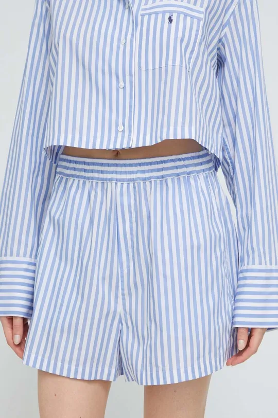 niebieski Polo Ralph Lauren piżama bawełniana