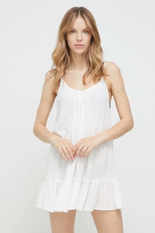 λευκό Φόρεμα παραλίας Hollister Co. Γυναικεία