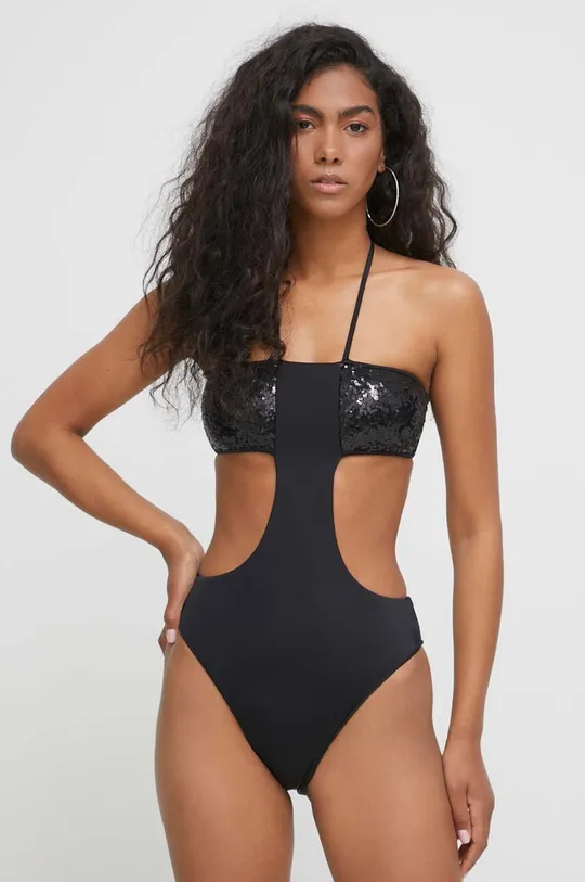 crna Jednodijelni kupaći kostim Kurt Geiger London Ženski