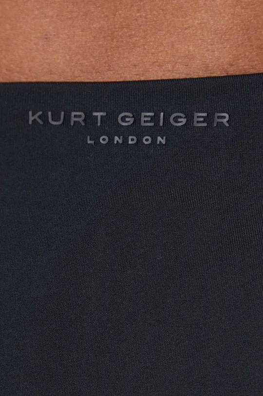 czarny Kurt Geiger London jednoczęściowy strój kąpielowy