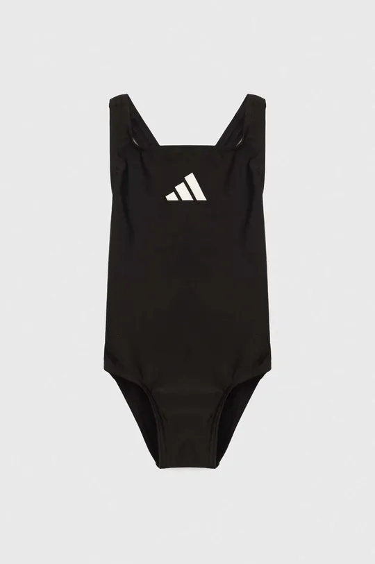 чёрный Детский слитный купальник adidas Performance 3 BARS SOL ST Для девочек