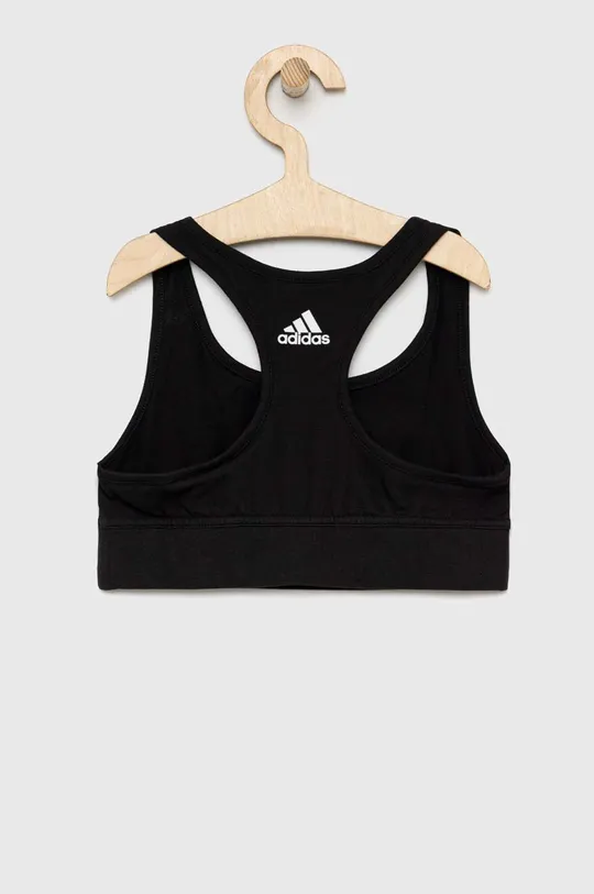 Detská športová podprsenka adidas G LIN CR čierna