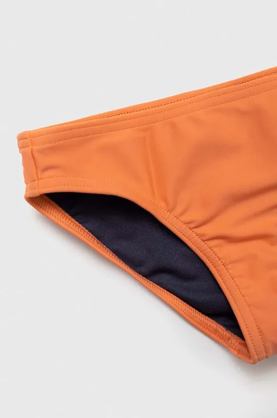 oranžová Dvojdielne detské plavky adidas Performance 3S BIKINI