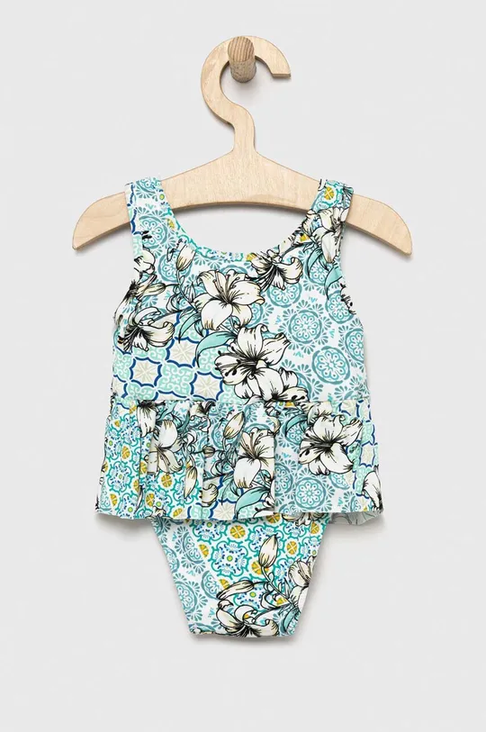 Jednodijelni kupaći kostim za bebe Guess tirkizna