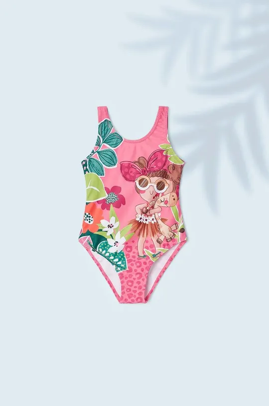 roza Dječji jednodijelni kupaći kostim Mayoral Za djevojčice
