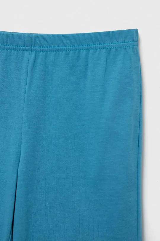 niebieski United Colors of Benetton piżama bawełniana dziecięca