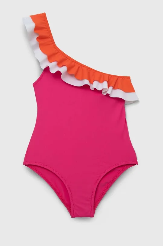 рожевий Суцільний дитячий купальник United Colors of Benetton Для дівчаток