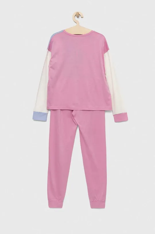 Дитяча піжама United Colors of Benetton x Disney рожевий
