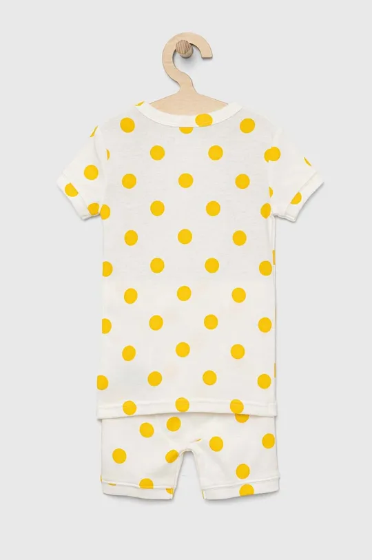 GAP piżama bawełniana dziecięca x Disney jasny żółty